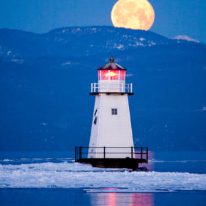 Lighthouse Lake Champlain